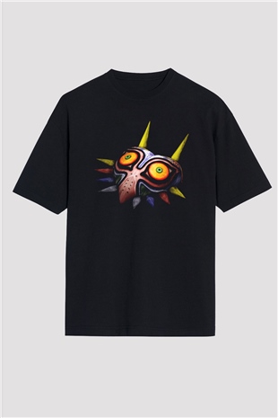 The Legend of Zelda Siyah Unisex Oversize Tişört