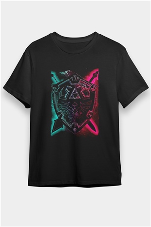 The Legend of Zelda Siyah Unisex Tişört