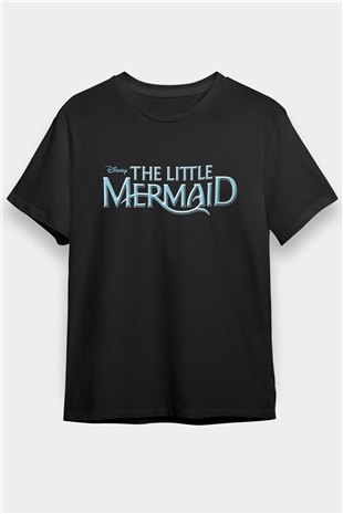 The Little Mermaid Siyah Unisex Tişört T-Shirt