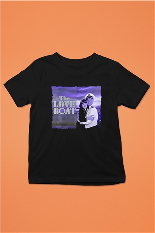 The Love Boat Siyah Unisex  Çocuk Tişört