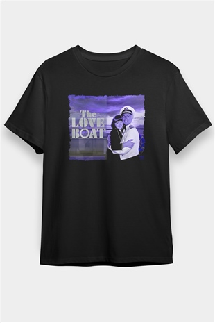 The Love Boat Siyah Unisex Tişört