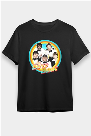 The Love Boat Siyah Unisex Tişört