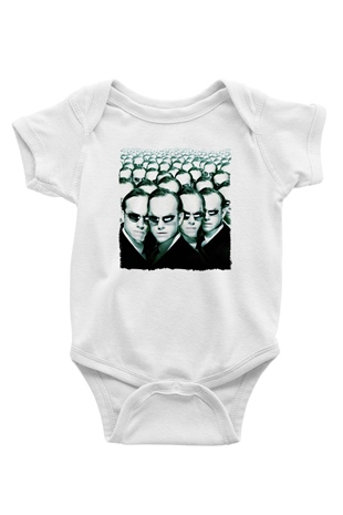 The Matrix Beyaz Bebek Body - Zıbın