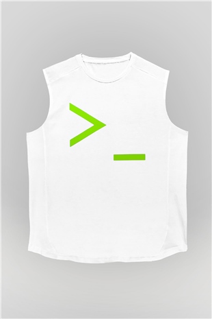 The Matrix Beyaz Unisex Kolsuz Tişört