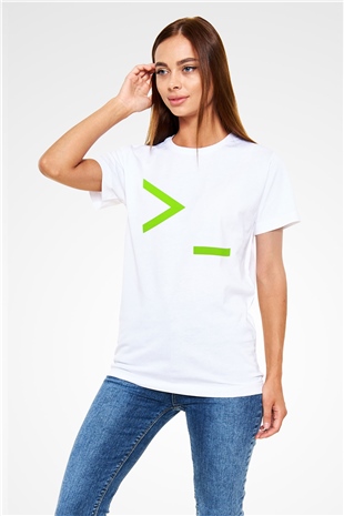 The Matrix Beyaz Unisex Tişört T-Shirt
