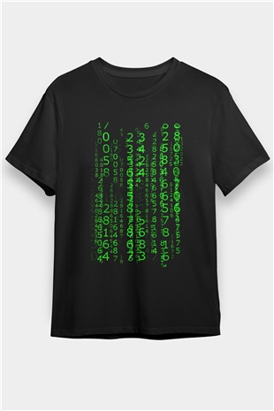 The Matrix Siyah Unisex Tişört T-Shirt