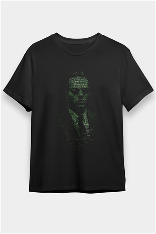 The Matrix Siyah Unisex Tişört T-Shirt
