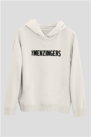 The Menzingers Beyaz Unisex Kapşonlu Sweatshirt