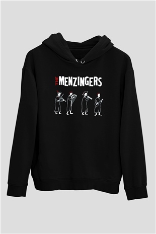 The Menzingers Siyah Unisex Kapüşonlu Sweatshirt