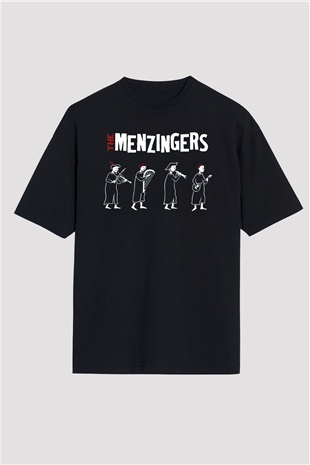 The Menzingers Siyah Oversize Tişört Oversize T-shirt - TişörtFabrikası