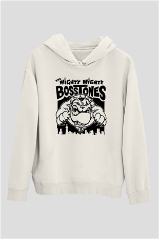 The Mighty Mighty Bosstones Beyaz Unisex Kapüşonlu Sweatshirt