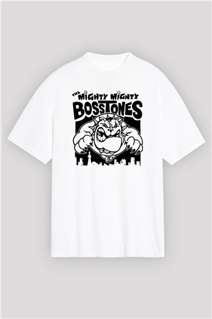 The Mighty Mighty Bosstones Beyaz Oversize Tişört Oversize T-shirt - TişörtFabrikası