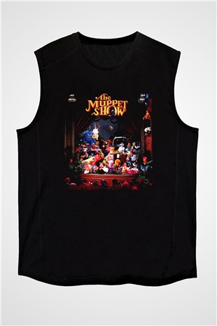 The Muppets Siyah Unisex Kolsuz Tişört