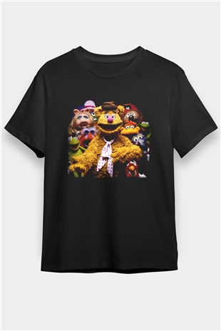 The Muppets Siyah Unisex Tişört