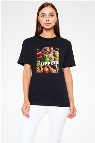 The Muppets Siyah Unisex Tişört
