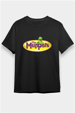 The Muppets Siyah Unisex Tişört
