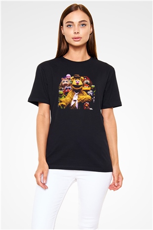 The Muppets Siyah Unisex Tişört