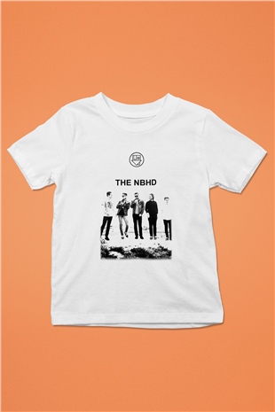 The Neighbourhood Baskılı Beyaz Unisex Çocuk Tişört