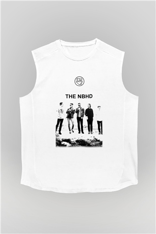 The Neighbourhood Beyaz Unisex Kolsuz Tişört