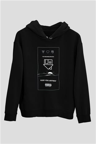 The Neighbourhood Siyah Unisex Hoodie