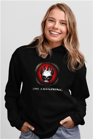 The Offspring Siyah Unisex Hoodie