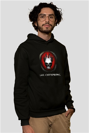 The Offspring Siyah Unisex Hoodie