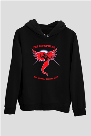 The Offspring Siyah Unisex Hoodie