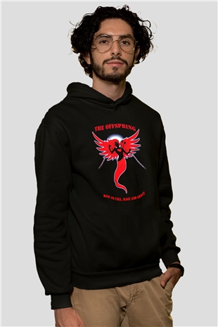 The Offspring Siyah Unisex Hoodie