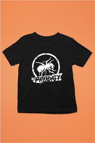 The Prodigy Baskılı Siyah Unisex Çocuk Tişört