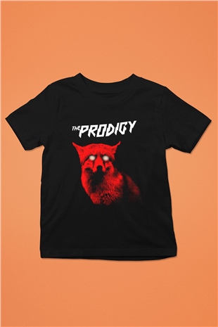 The Prodigy Baskılı Siyah Unisex Çocuk Tişört