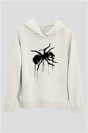 The Prodigy Beyaz Unisex Kapşonlu Sweatshirt