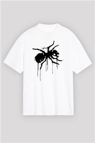 The Prodigy Beyaz Unisex Oversize Tişört T-Shirt