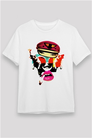 The Prodigy Beyaz Unisex Tişört T-Shirt - TişörtFabrikası