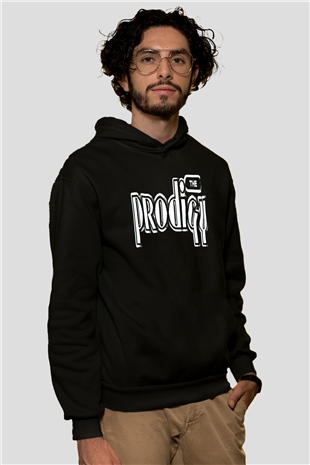 The Prodigy Siyah Unisex Kapüşonlu Sweatshirt