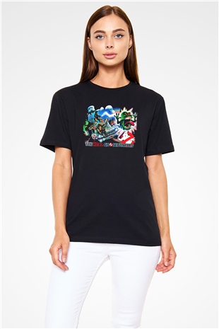 The Real Ghostbusters Hayalet Avcıları Siyah Unisex Tişört