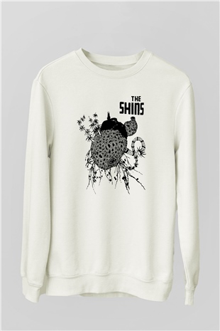 The Shins Beyaz Unisex Sweatshirt