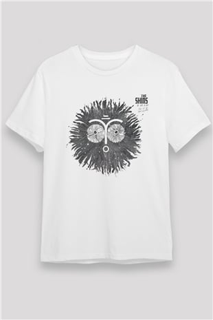 The Shins Beyaz Unisex Tişört T-Shirt - TişörtFabrikası