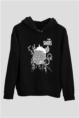 The Shins Siyah Unisex Hoodie