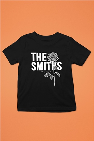 The Smiths Baskılı Unisex Siyah Çocuk Tişört - Tshirt