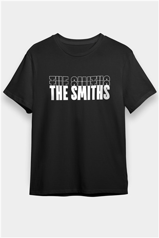 The Smiths Baskılı Unisex Siyah Tişört - Tshirt