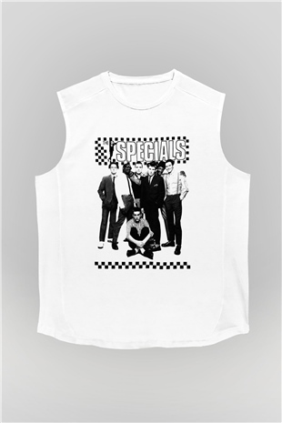 The Specials Beyaz Unisex Kolsuz Tişört