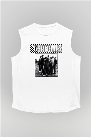 The Specials Beyaz Unisex Kolsuz Tişört