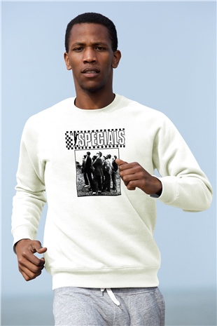The Specials Beyaz Unisex Sweatshirt