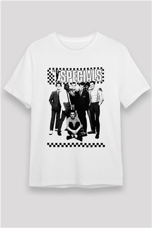 The Specials Beyaz Unisex Tişört T-Shirt - TişörtFabrikası