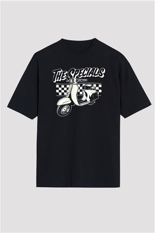 The Specials Siyah Unisex Oversize Tişört T-Shirt