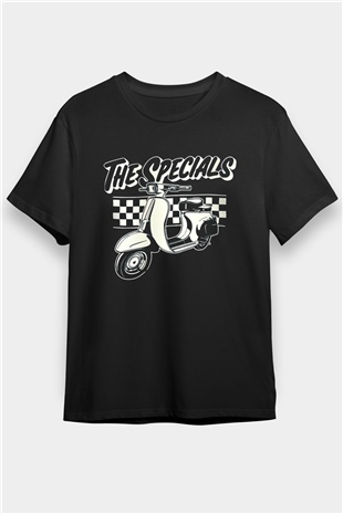 The Specials Siyah Unisex Tişört T-Shirt - TişörtFabrikası
