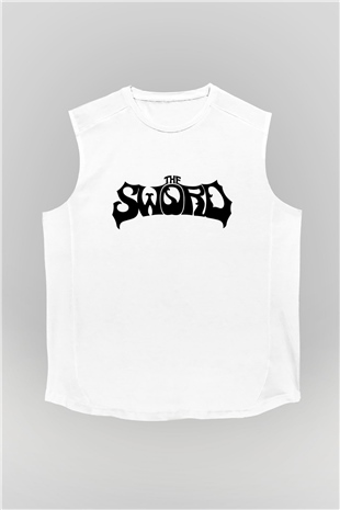 The Sword Beyaz Unisex Kolsuz Tişört