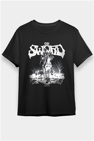 The Sword Siyah Unisex Tişört T-Shirt - TişörtFabrikası