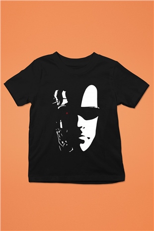 The Terminator Baskılı Siyah Unisex Çocuk Tişört