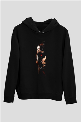 The Terminator Siyah Unisex Kapşonlu Sweatshirt